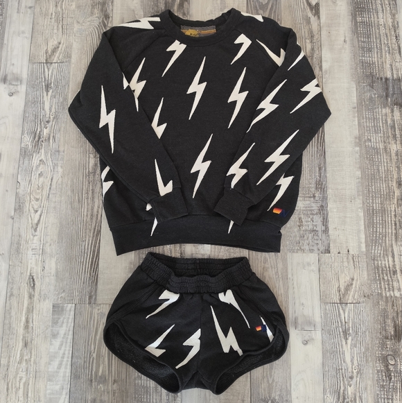 Aviator Nation Tops - Aviator Nation Bolt Stitch Repeat Set